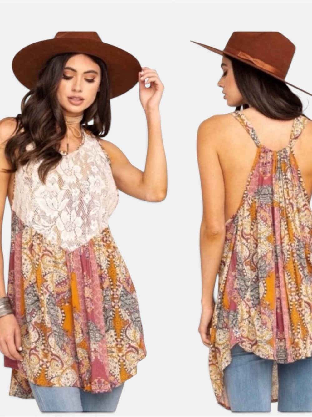 Free People COUNT ME IN TRAPEZE TUNIC SIZE XSMALL